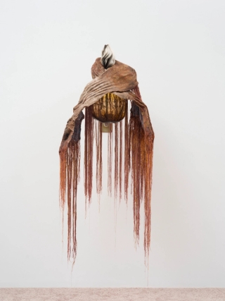 Marguerite Humeau, Skaya (The Conference in the Air IV-IV “Rusted Cells”), 2024.