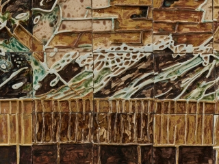 Marguerite Humeau, The History of Old Kent Road (Post-Kossowski) Fragments IXII, 2023.