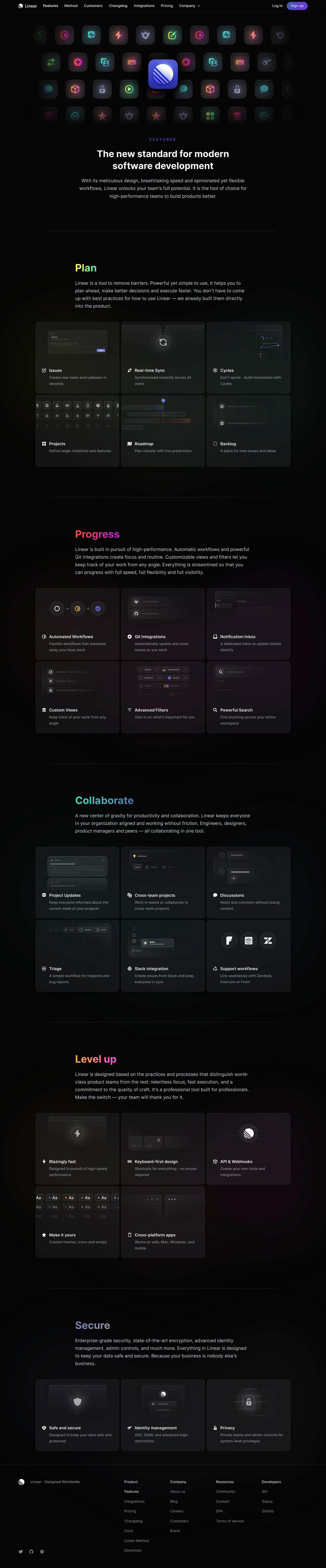 11 Best Features Page Examples for your Inspiration in 2025 - Web ...