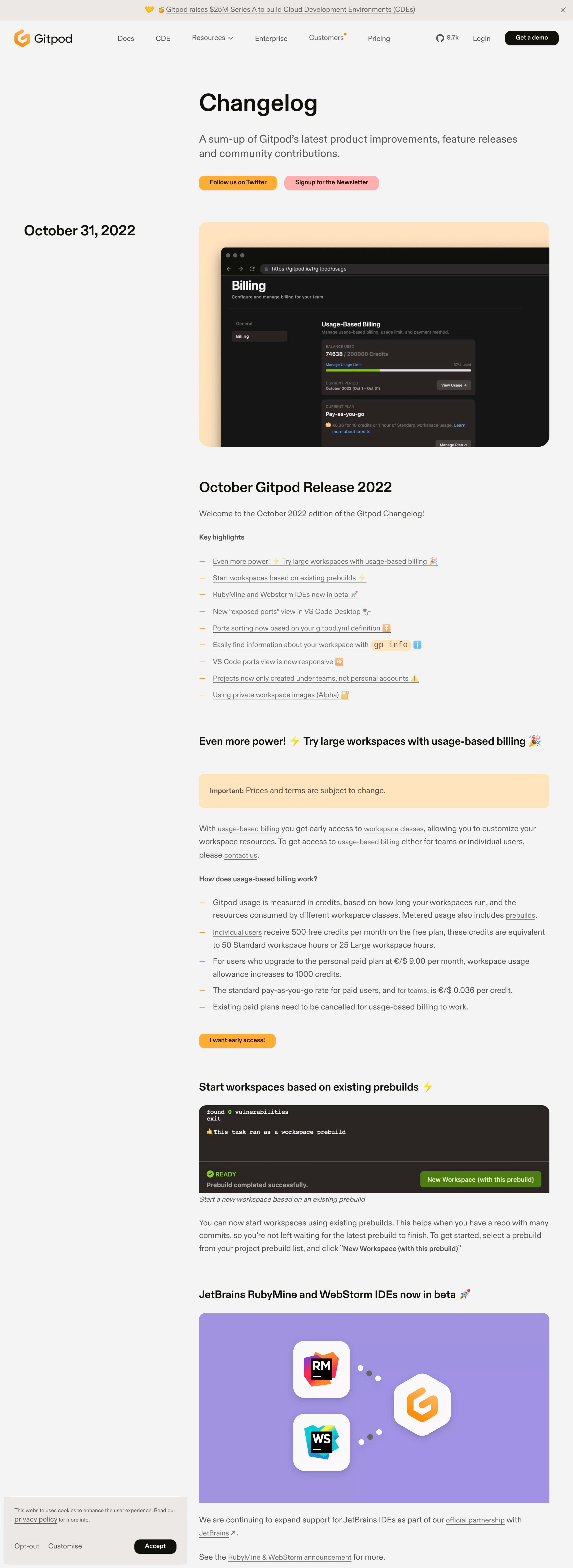 5 Best Changelog Pages for Inspiration in 2026 - Web Design Inspiration ...