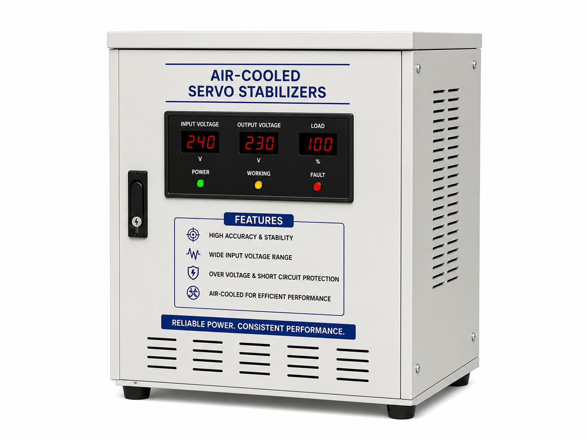 Air-Cooled Servo Stabilizers