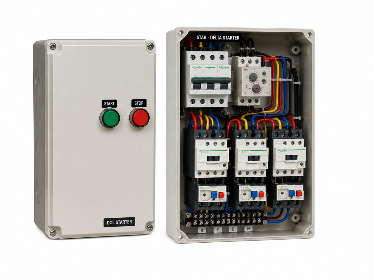 Motor Starters (DOL & Star-Delta)
