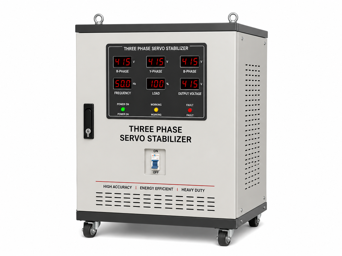 Three Phase Servo Stabilizers