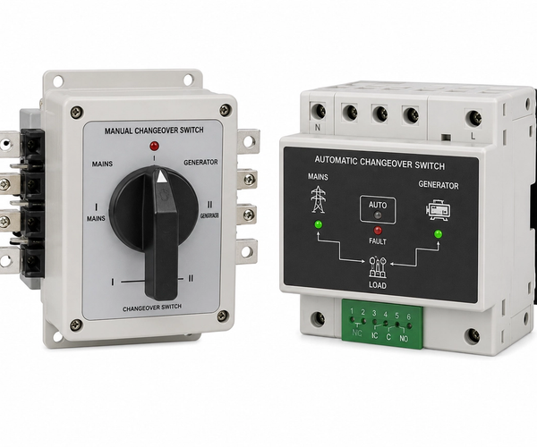 Changeover Switches (Manual & Automatic)
