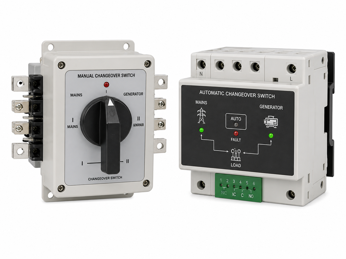 Changeover Switches (Manual & Automatic)