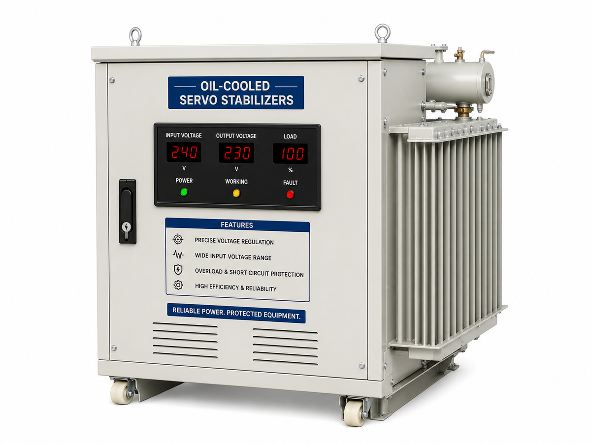 Oil-Cooled Servo Stabilizers