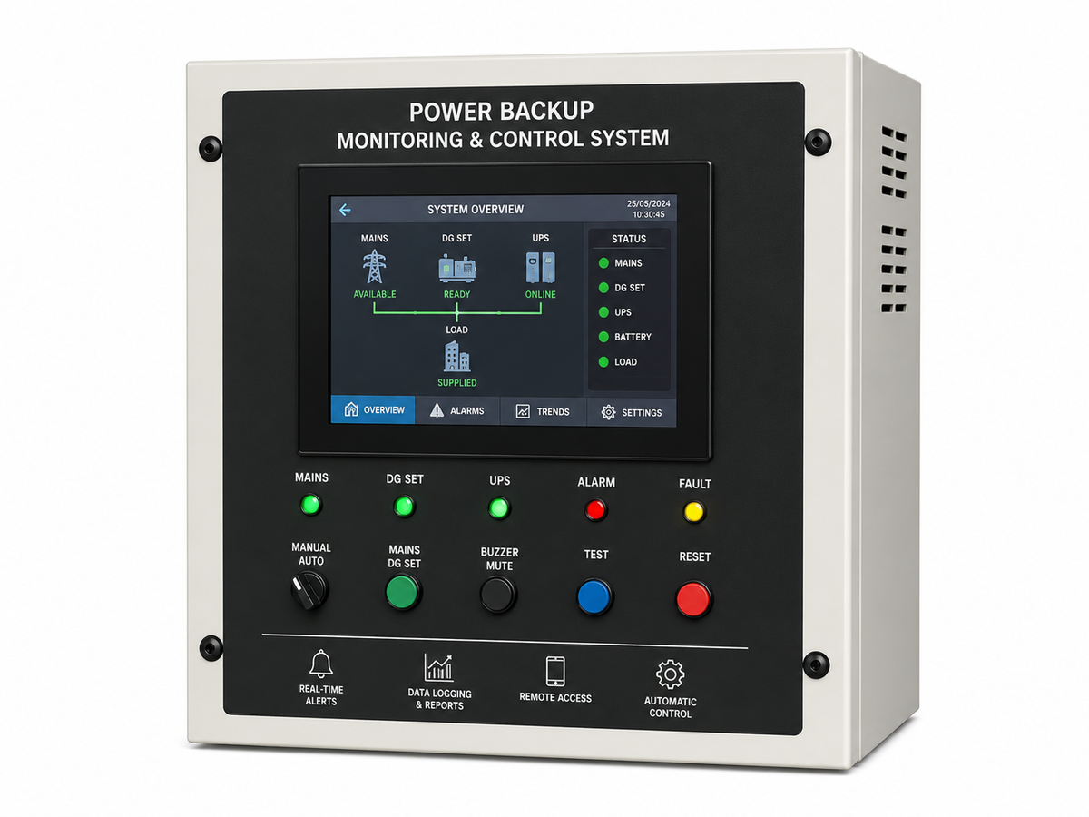 Power Backup Monitoring & Control Systems