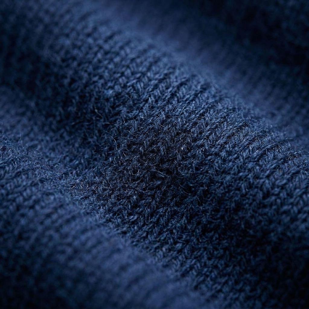Long Sleeve Navy Polo - Image 4