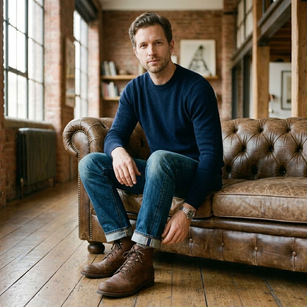 Vintage Wash Selvedge Denim