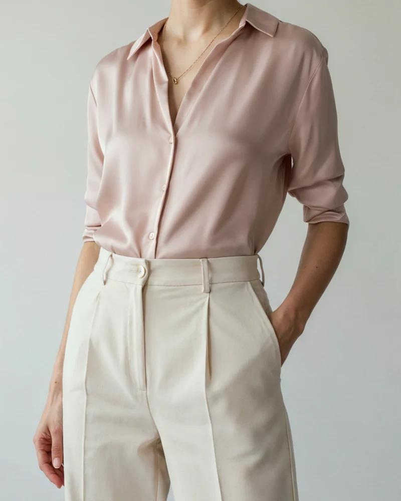 The Classic Silk Blouse