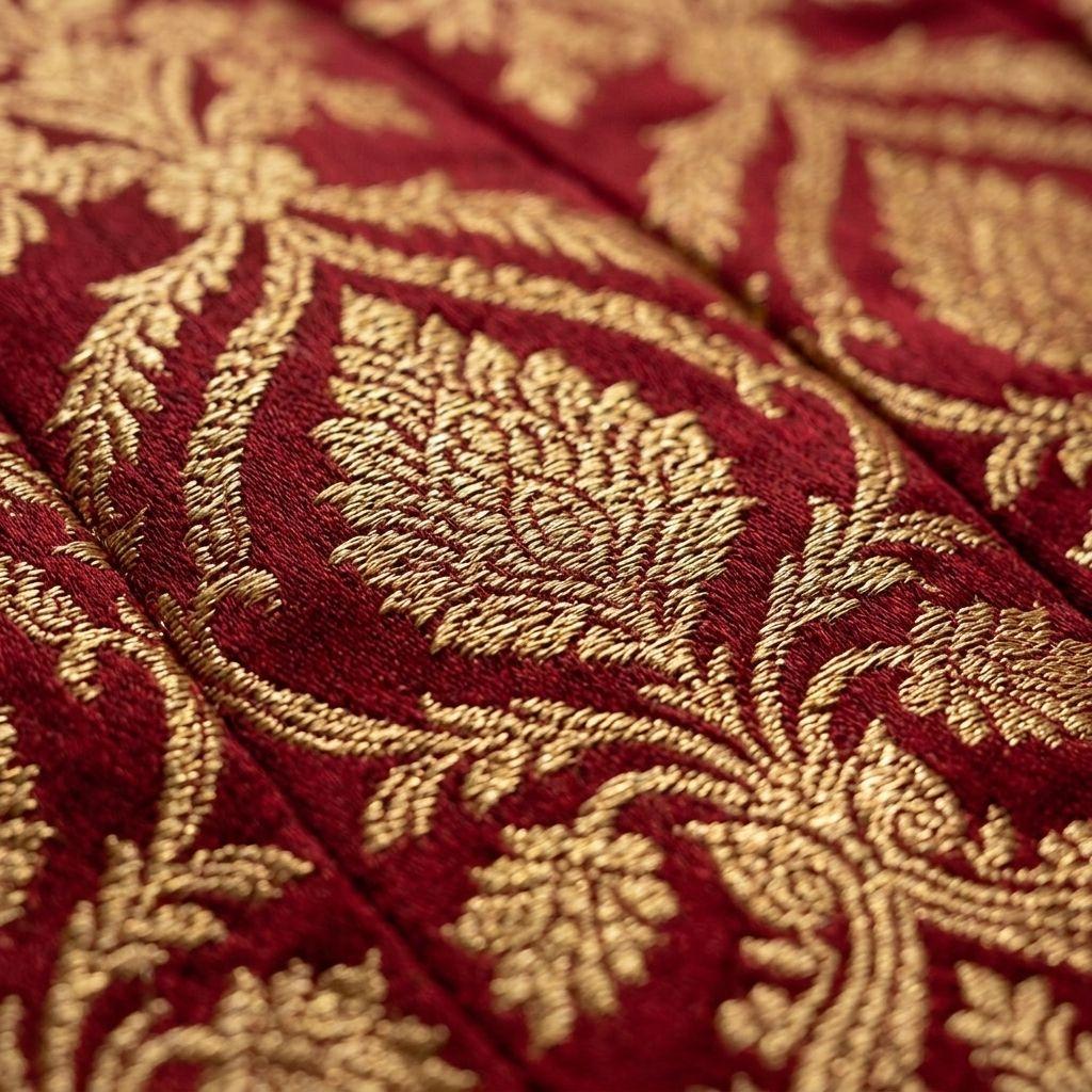 Festive Silk Banarasi Lehenga - Image 4