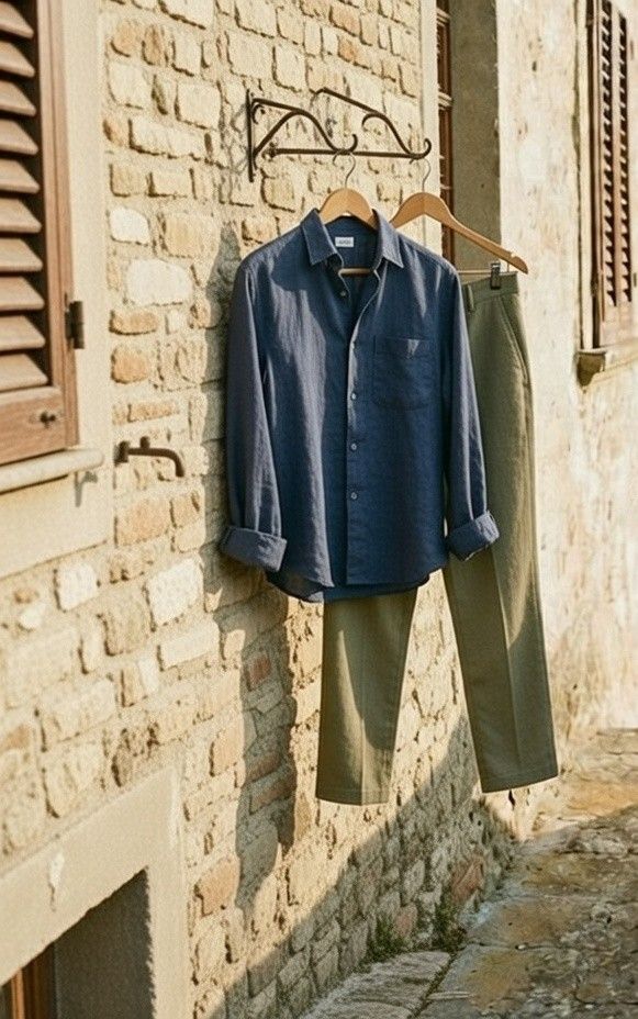 Timeless Tuscan Linen Set