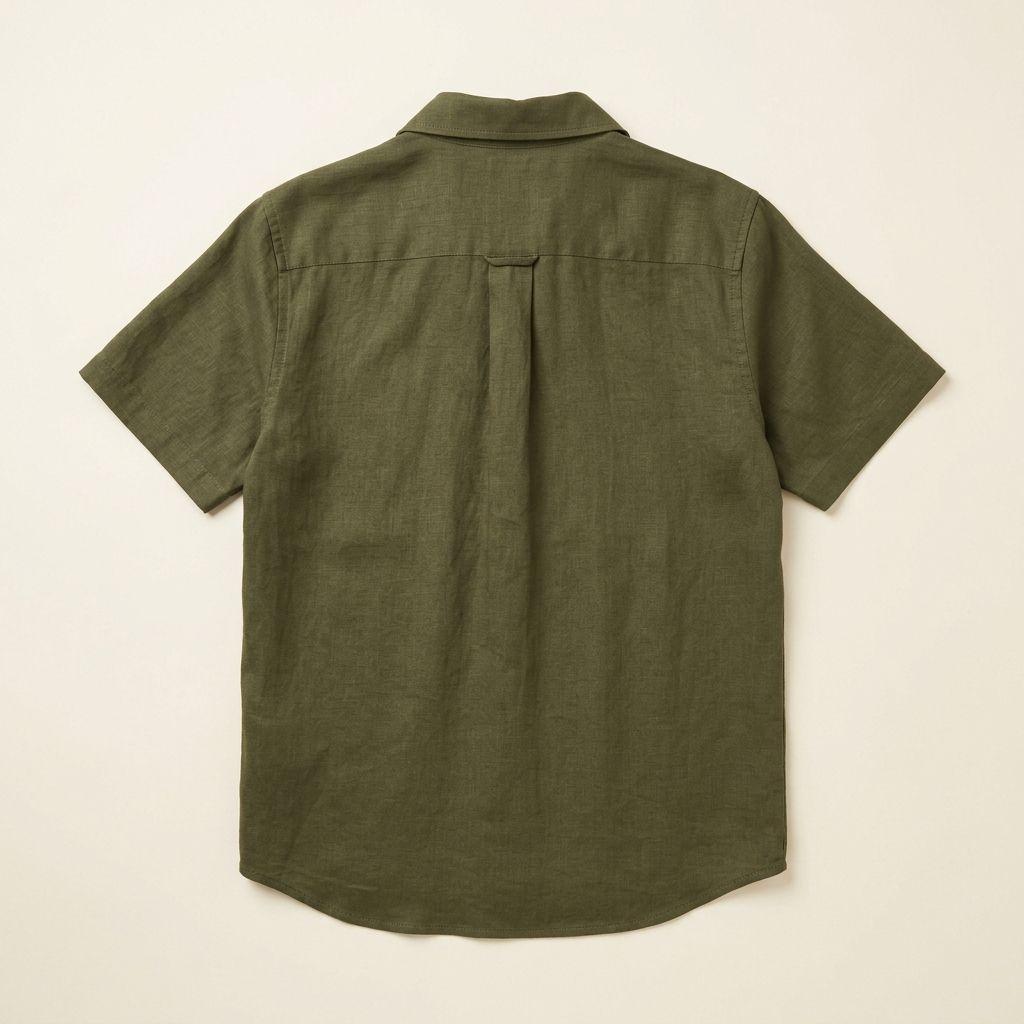Yacht Pink Linen Shirt - Image 2