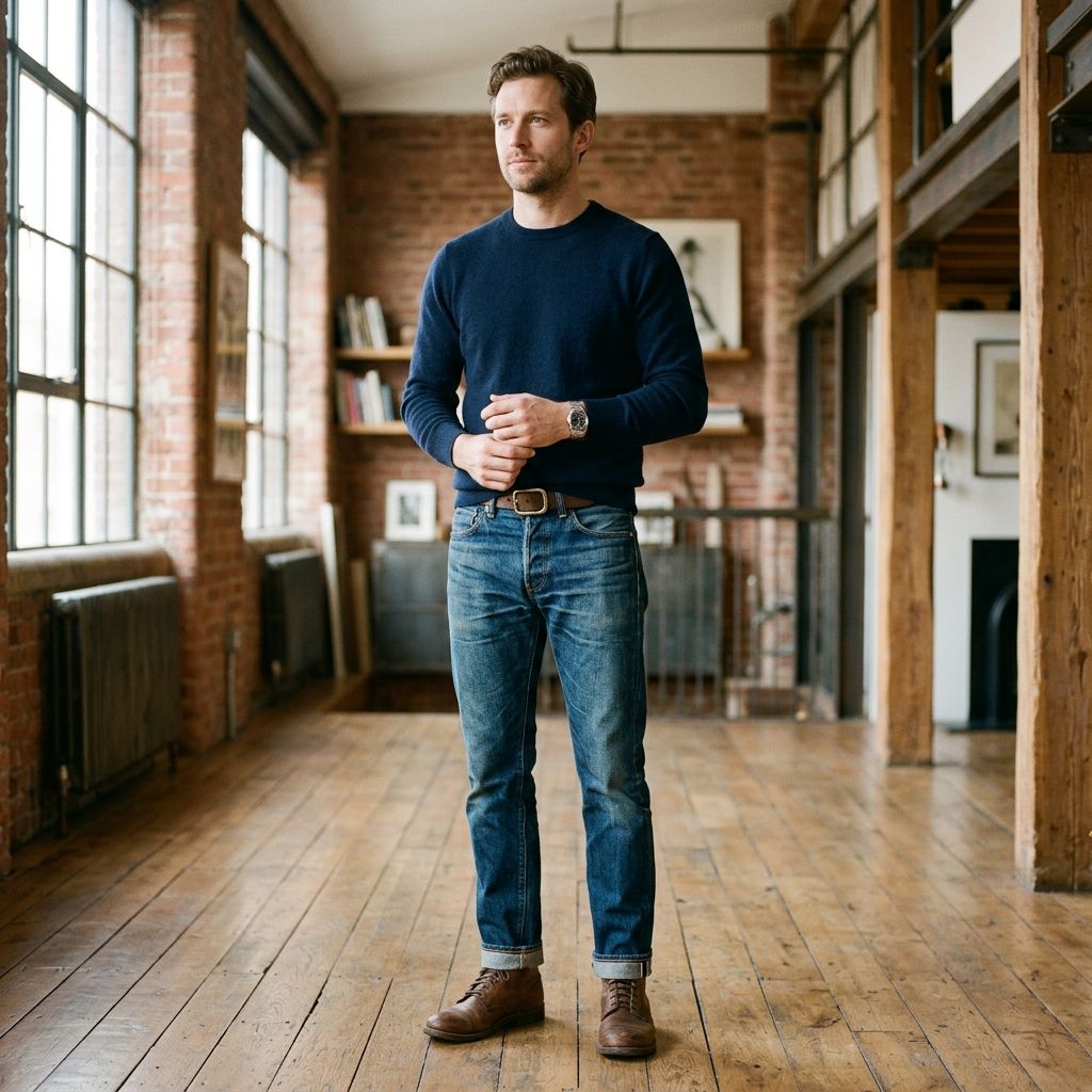 Vintage Wash Selvedge Denim