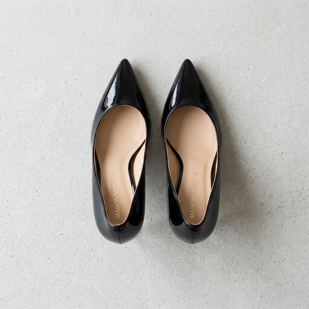 Black Stiletto Heels - Image 4