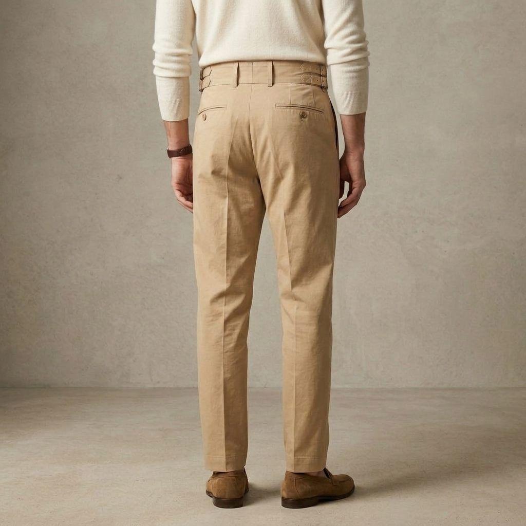 Tailored Khaki Trouser - Image 3