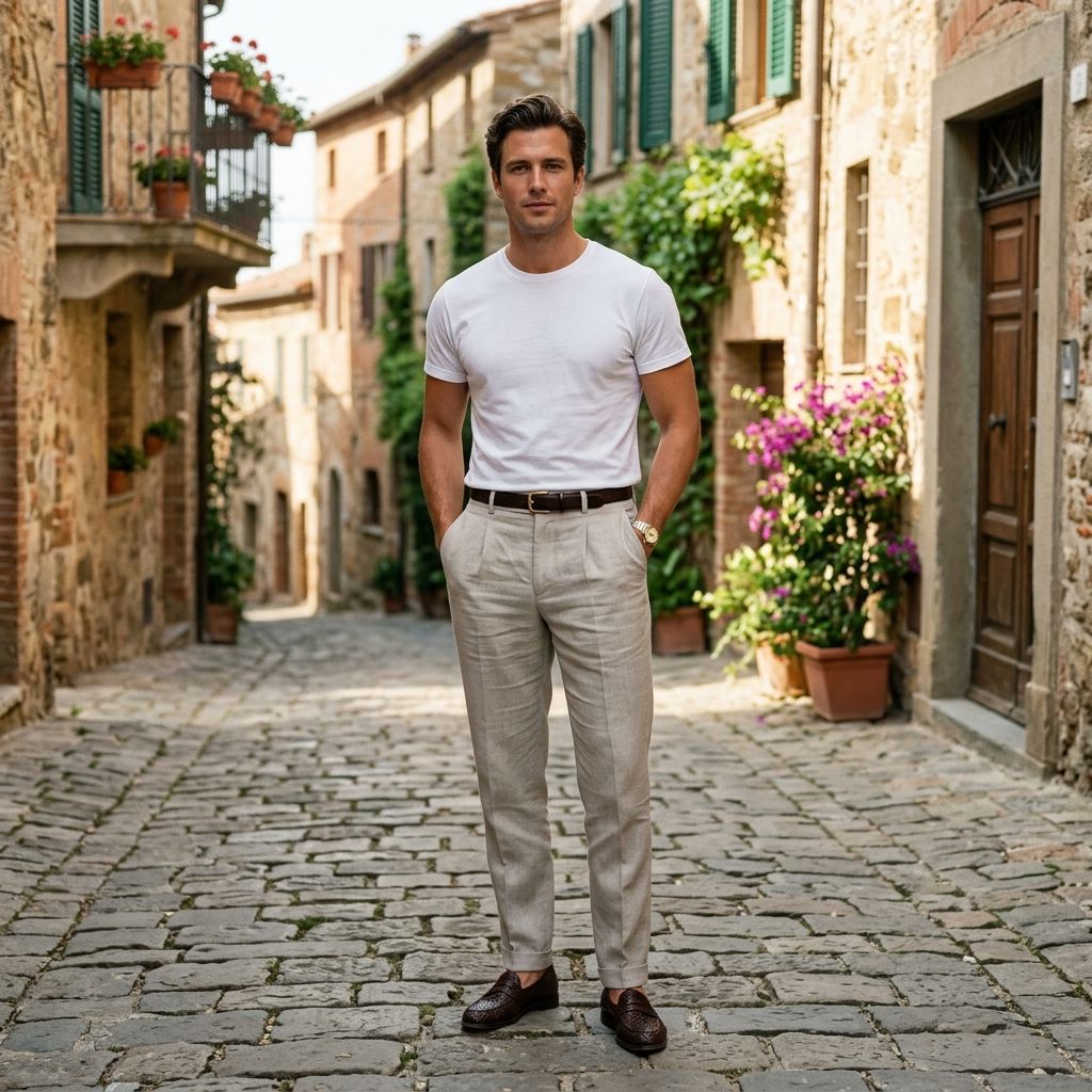 The Pleated Chino