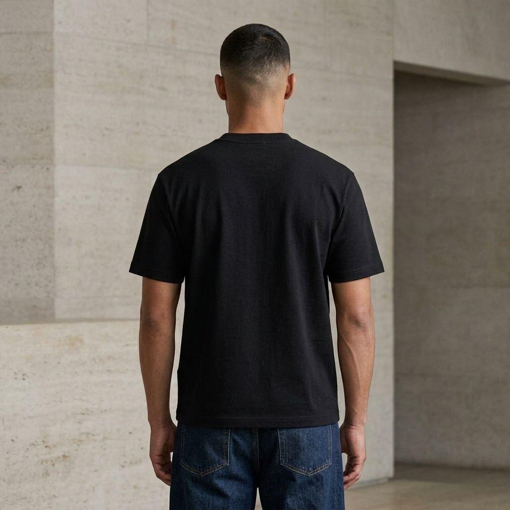Essential Black Crewneck - Image 3
