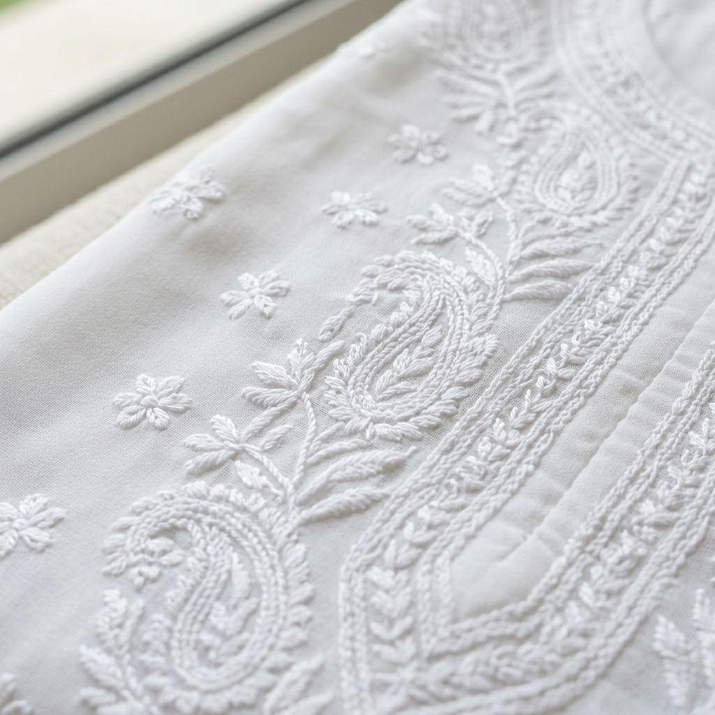 Classic Chikankari Suit - Image 4