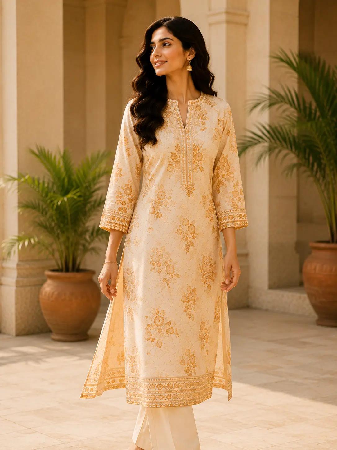Aurelia Cotton Kurti - Image 3