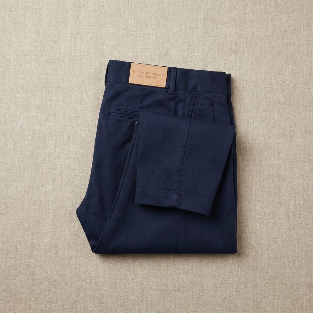 Pleated Chino