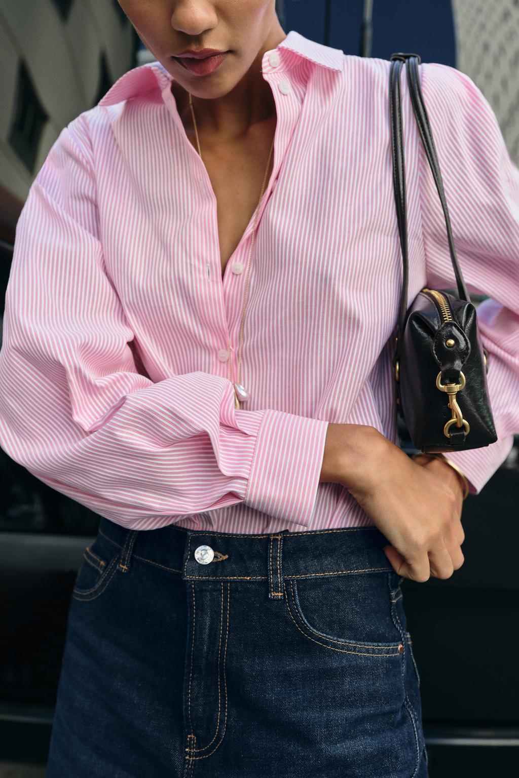 STRIPED COTTON SHIRT