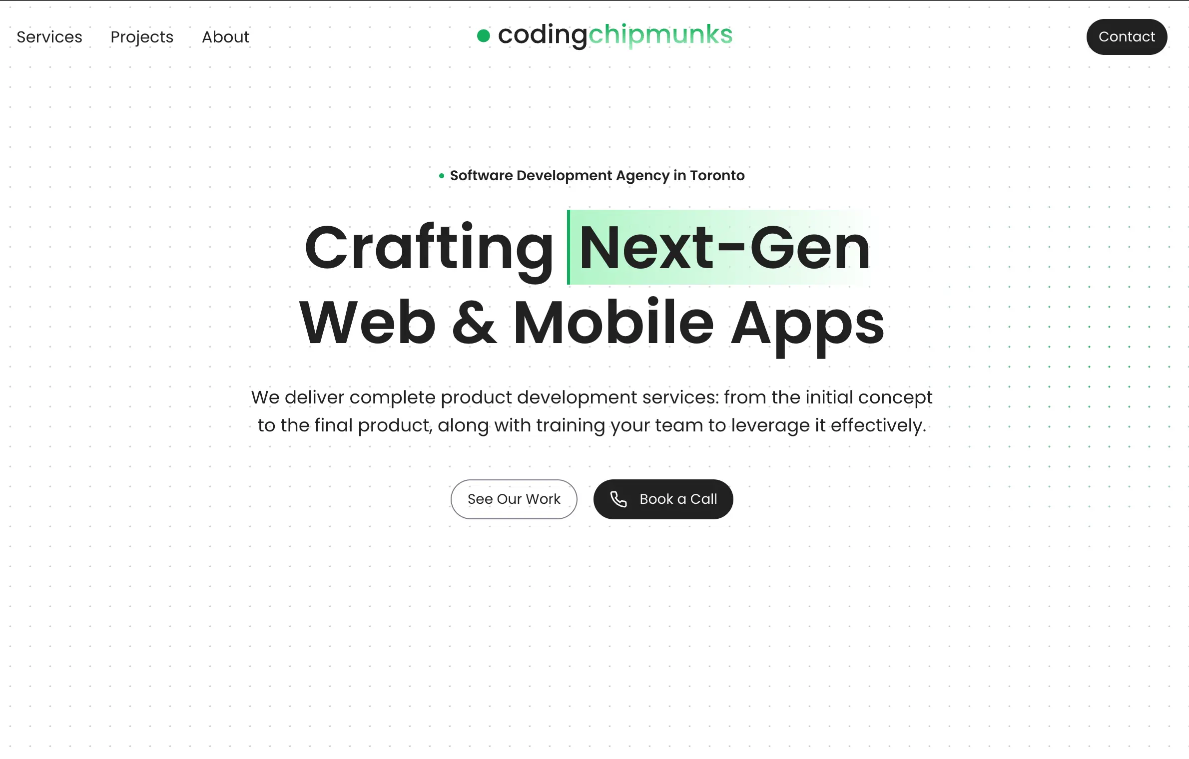 CodingChipmunks Website