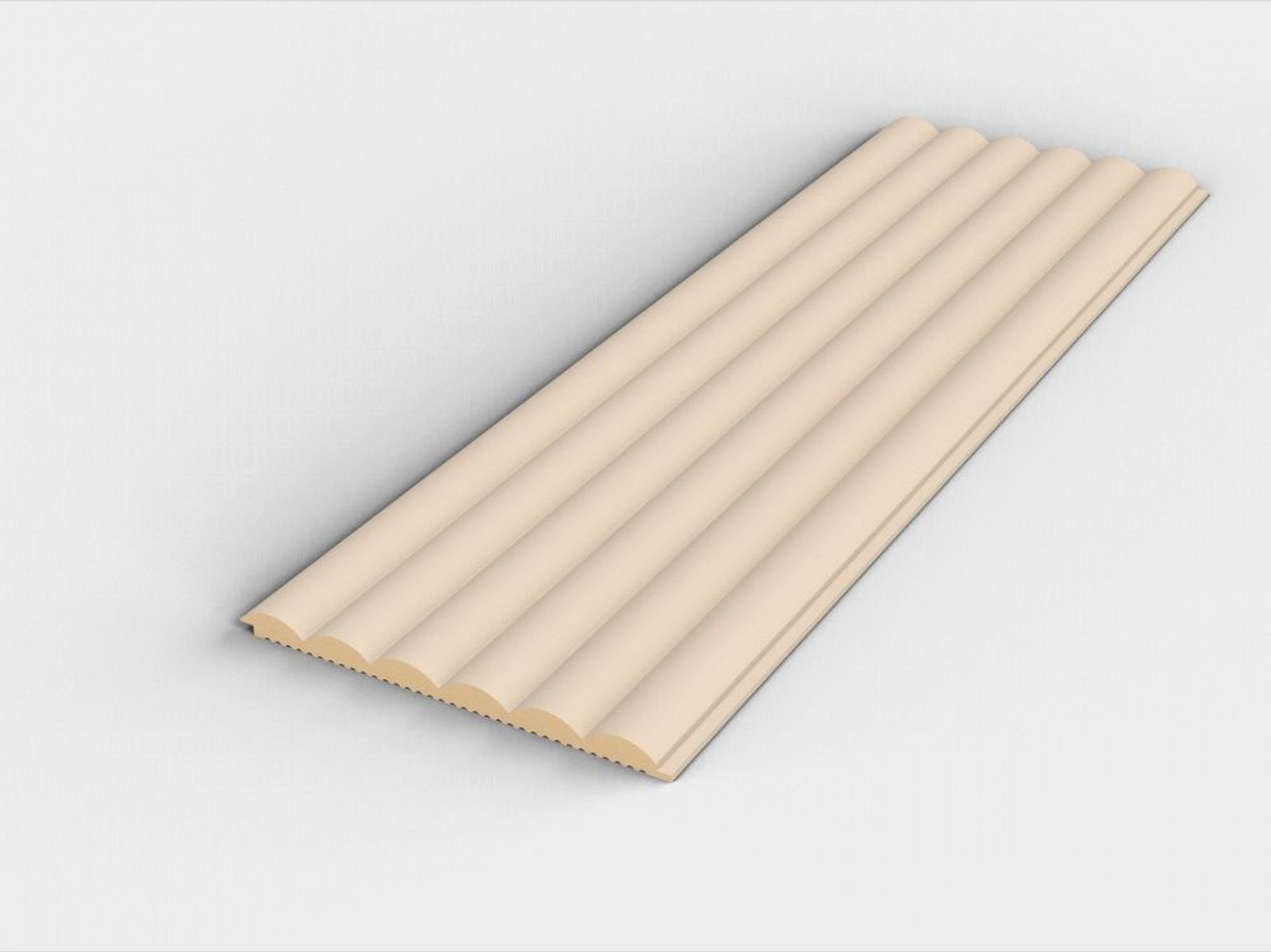 INTCO JM1663 MDF 3D Wall Panel, MDF&PET, 2400X189X12mm (view 2)