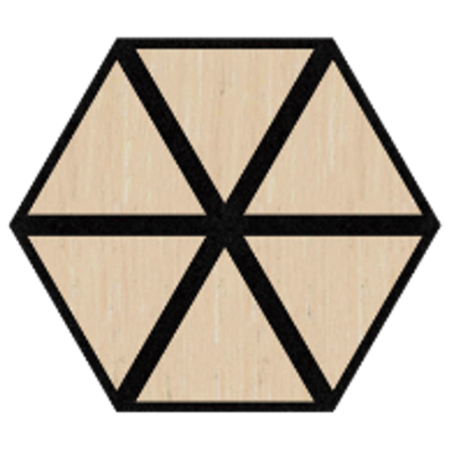 MA0013 DIY MDF acoustic panel finish