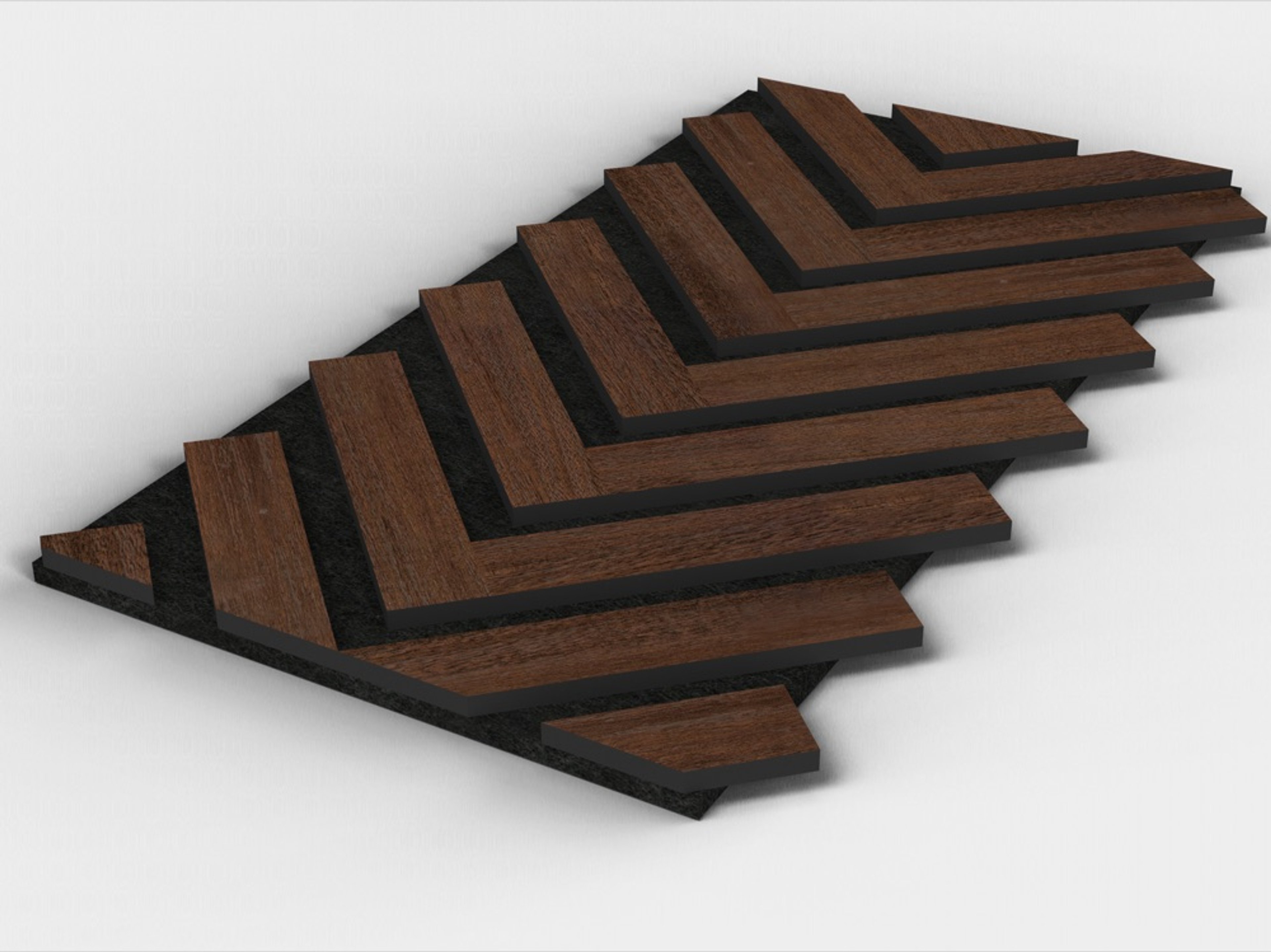 INTCO MA0044 MDF Acoustic Panel, MDF&PET, 2400X600X21mm (view 2)