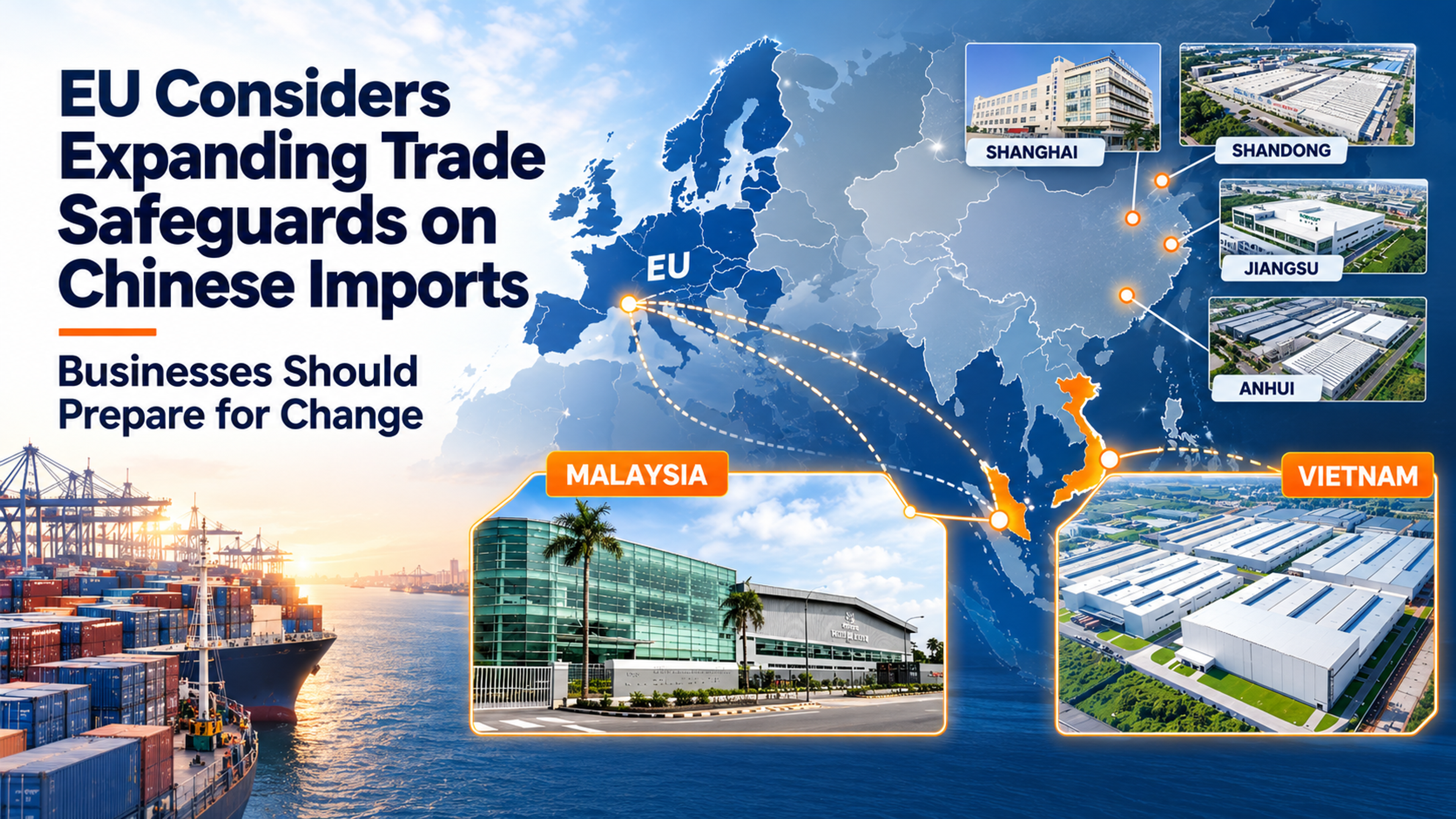EU Considers Expanding Trade Safeguards on Chinese Imports: Businesses Should Prepare for Change