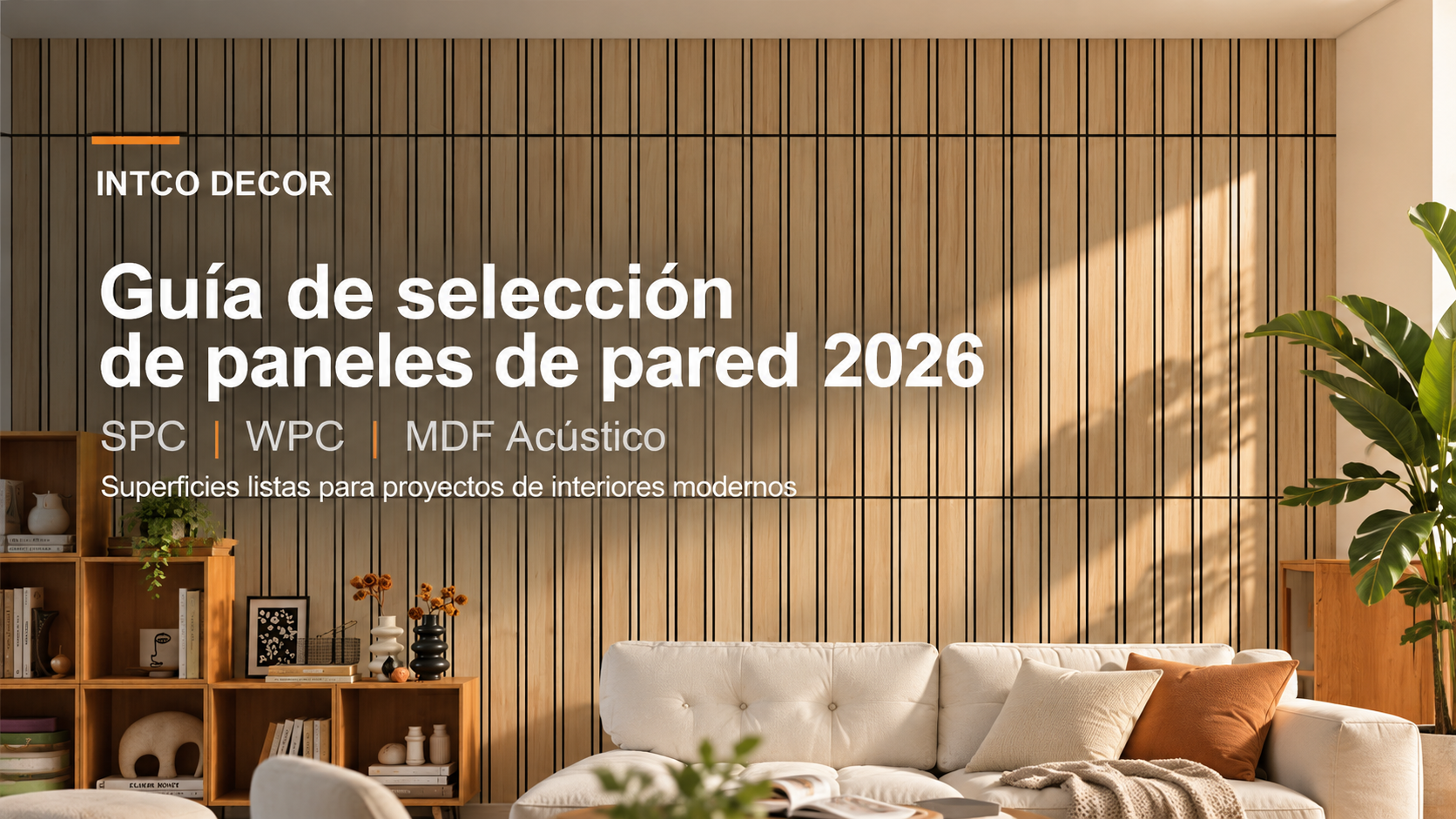 Paneles de pared para proyectos 2026: cómo elegir entre SPC, WPC y MDF acústico