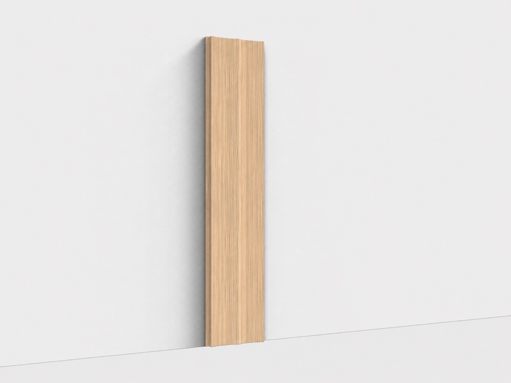 INTCO JM1660 MDF 3D Wall Panel, MDF&PET, 2400X125X12mm