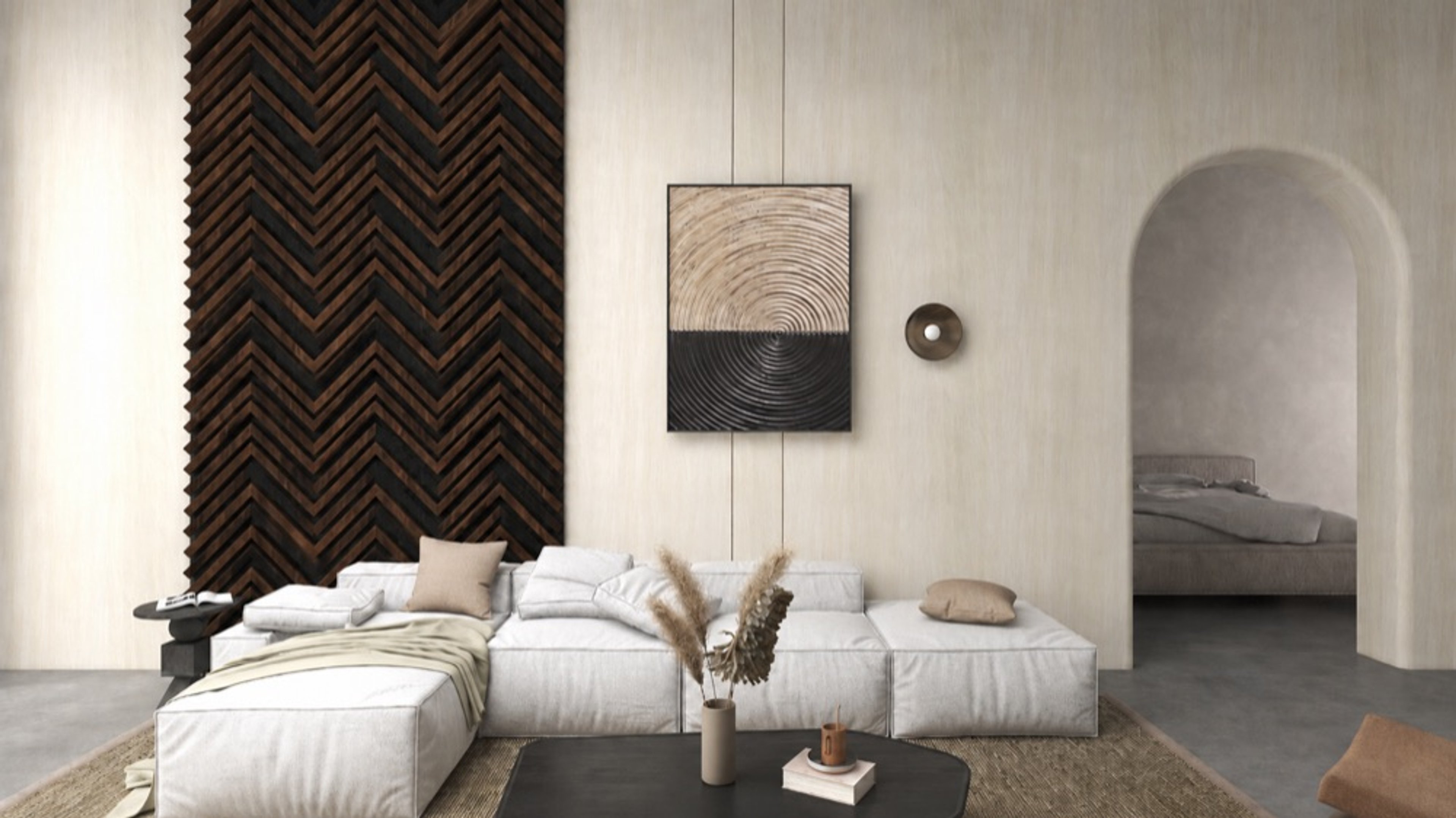 INTCO MA0044 MDF Acoustic Panel, MDF&PET, 2400X600X21mm (view 3)