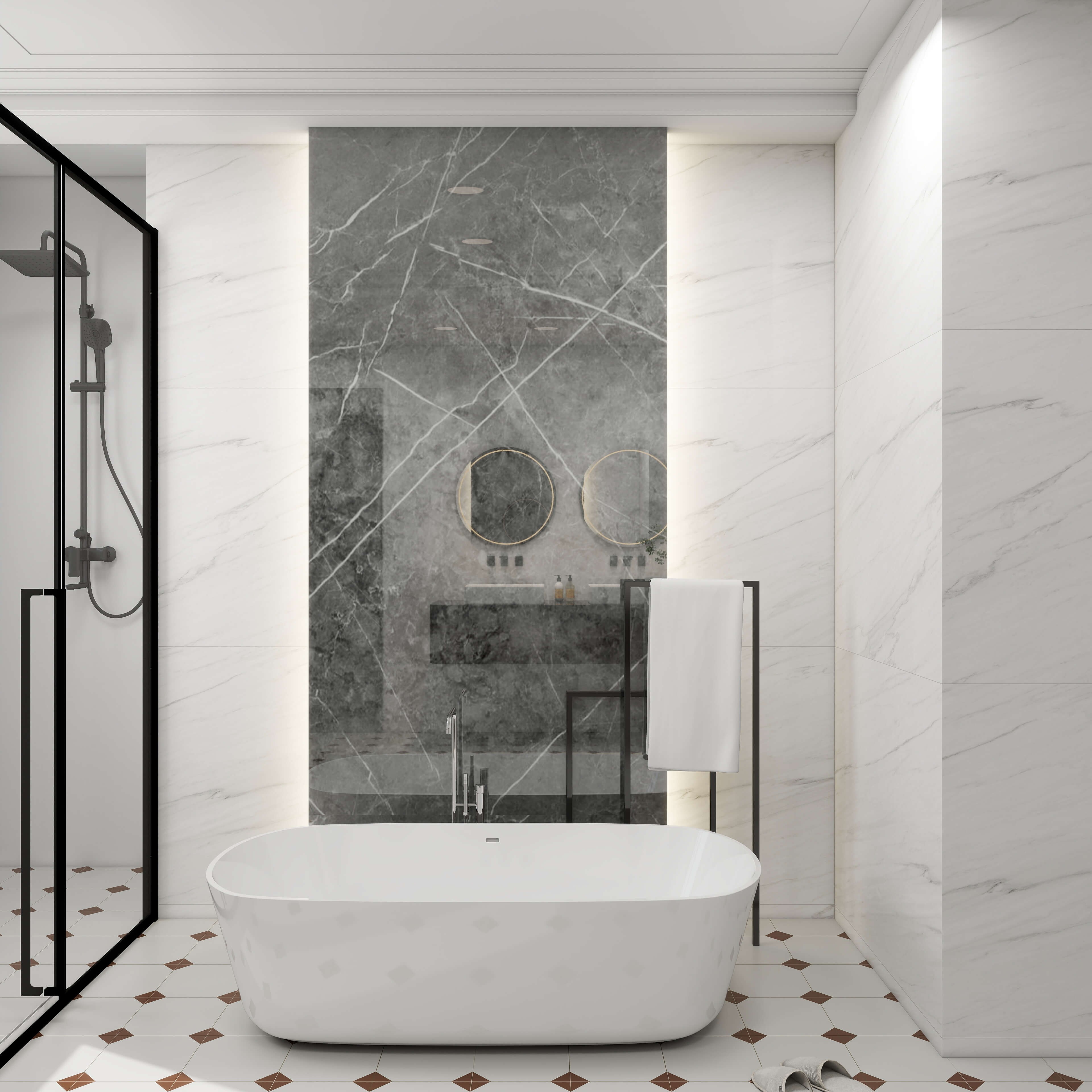 What is the difference between panelling and partition wall