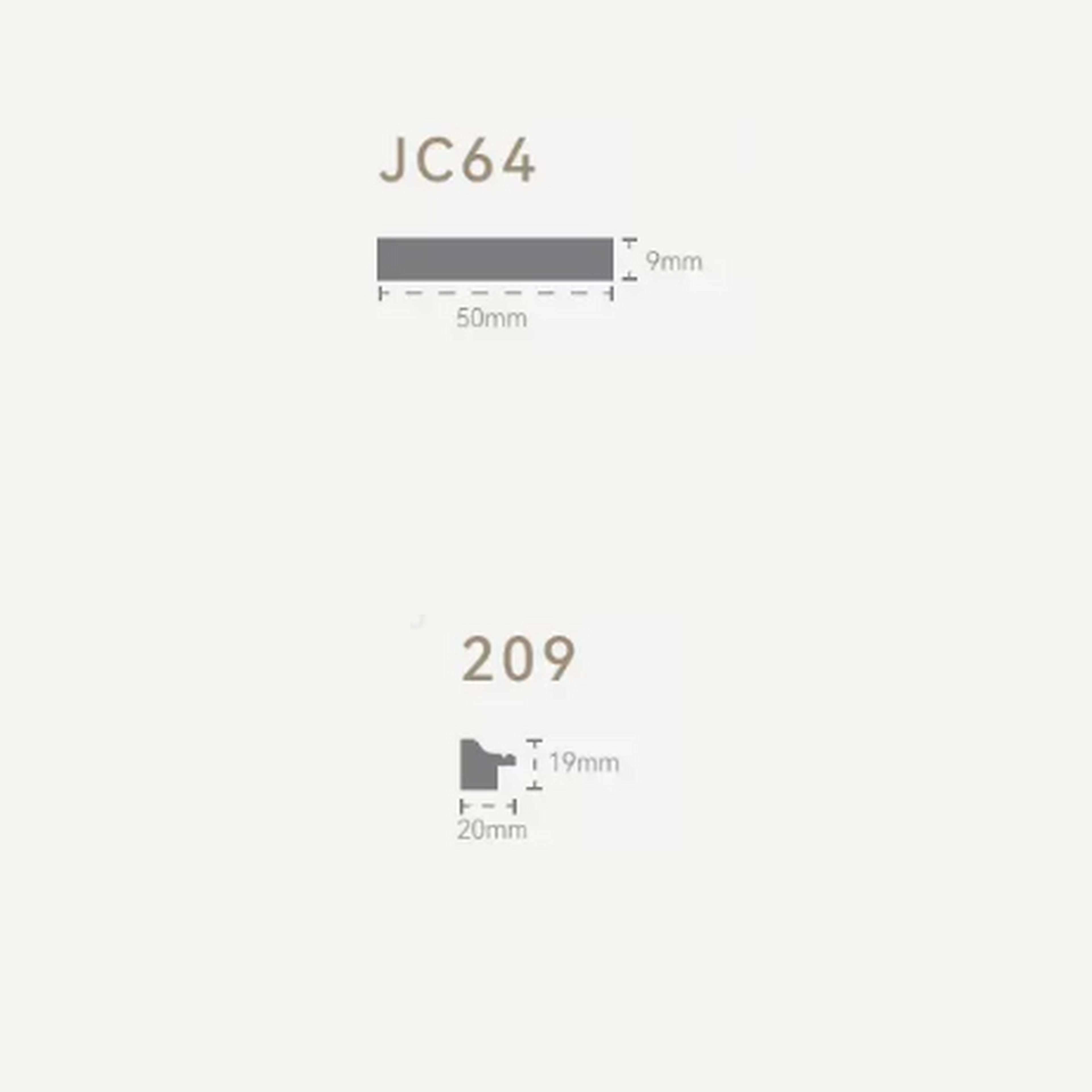 INTCO JC64-209 MODERN FORM PS Wall Panel Kit, PS (view 4)