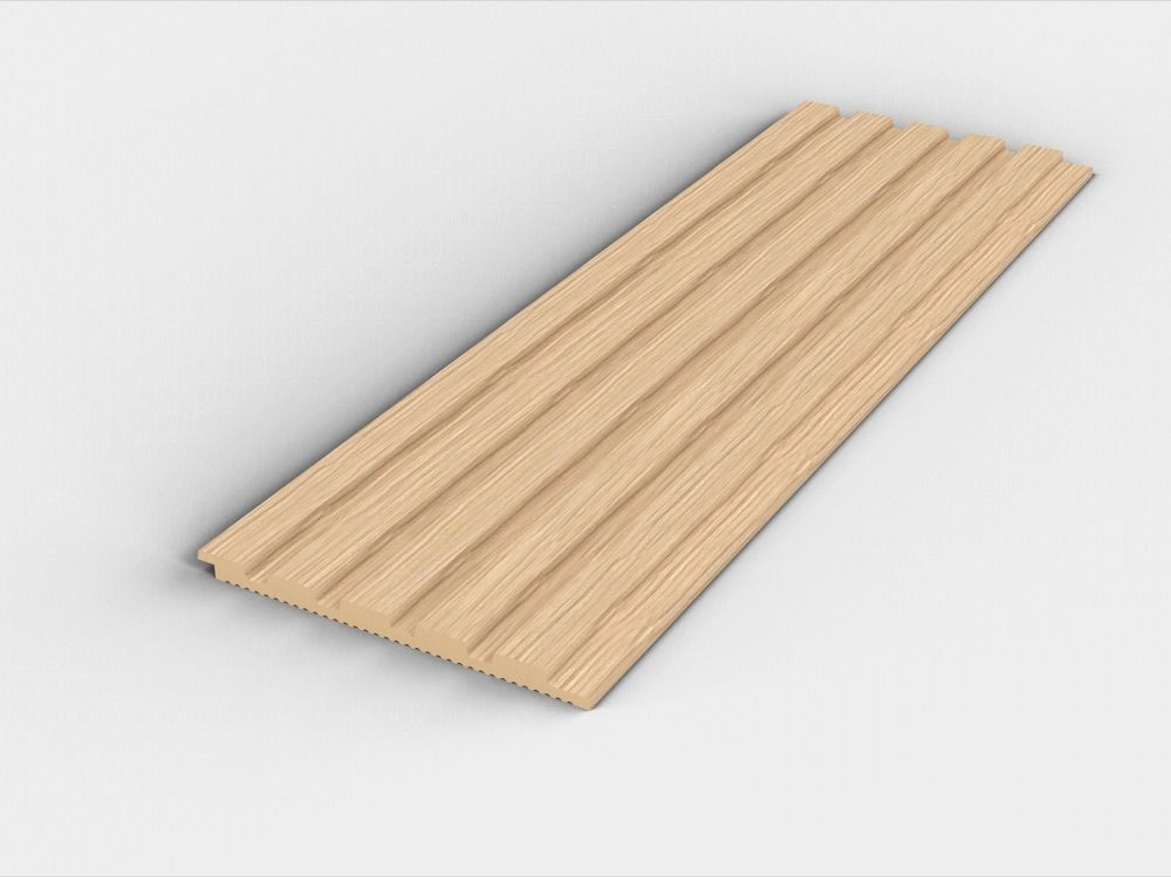 INTCO JM1661 MDF 3D Wall Panel, MDF&PET, 2400X189X12mm (view 2)