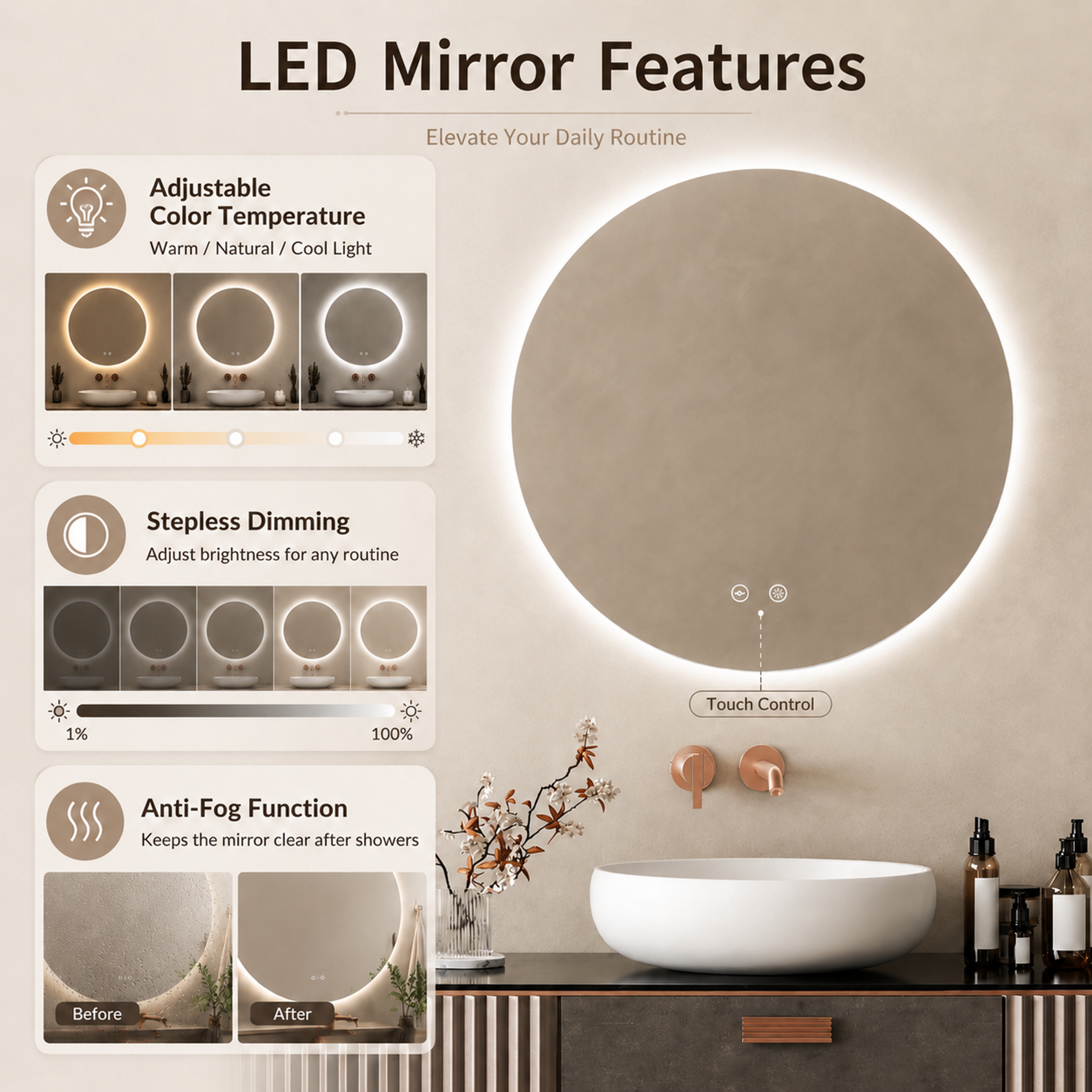 LED Mirror 4