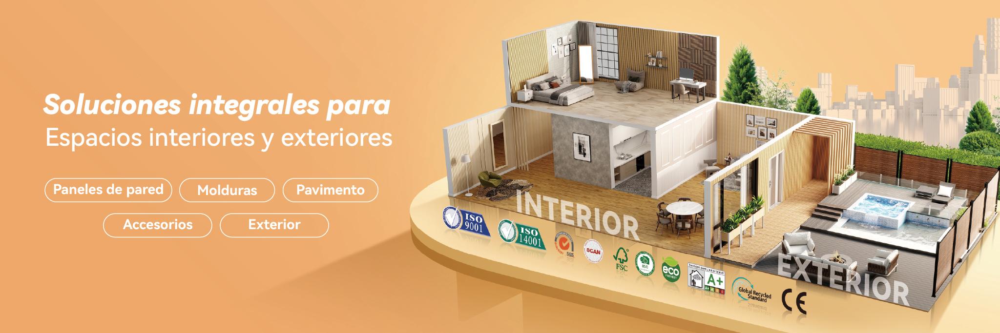 INTCO Decor — Soluciones integrales para espacios interiores y exteriores: paneles de pared, molduras, pavimento, accesorios, exterior