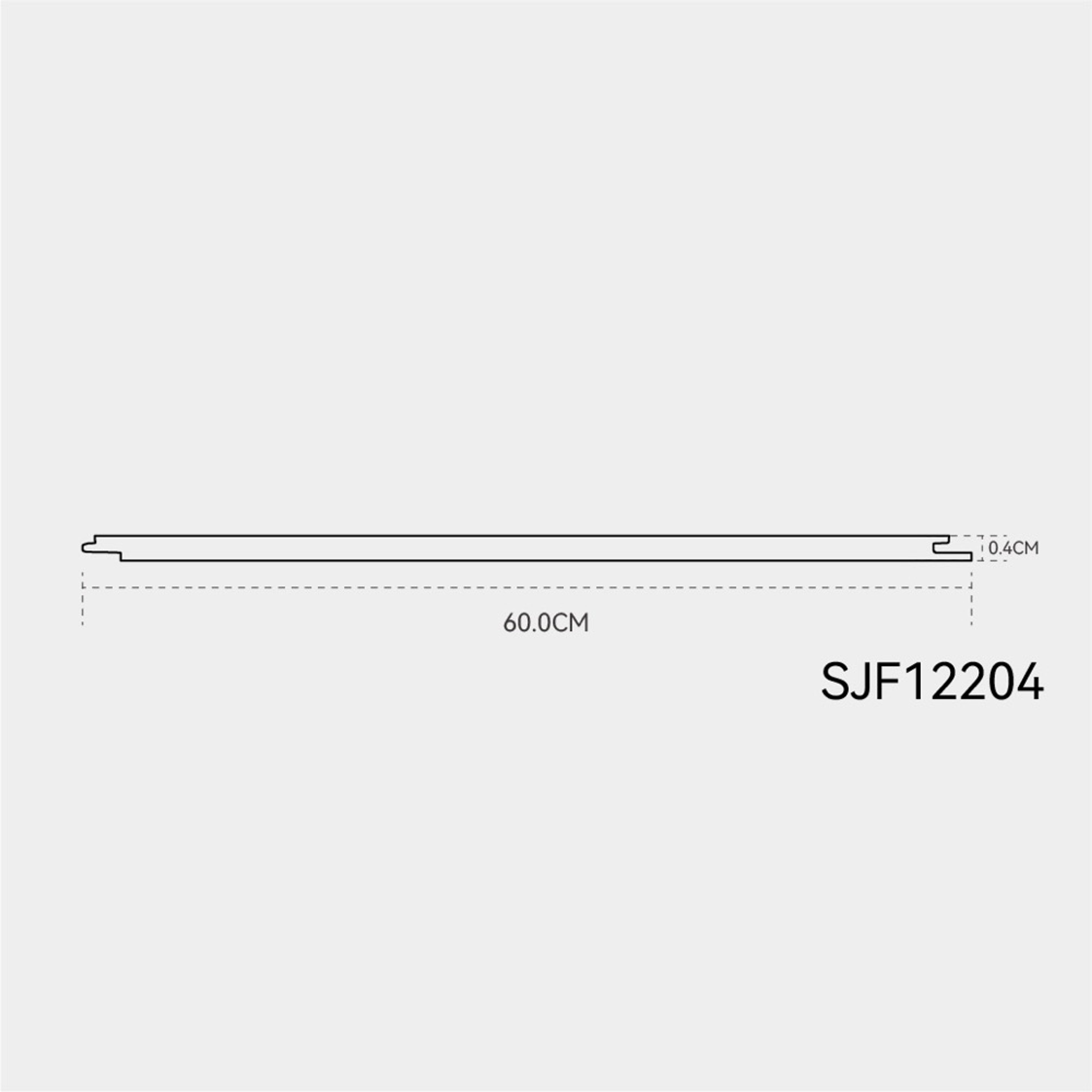 INTCO SJF12004 Cutting SPC Wall Panel, SPC, 1200*2400,600*2400 (view 4)
