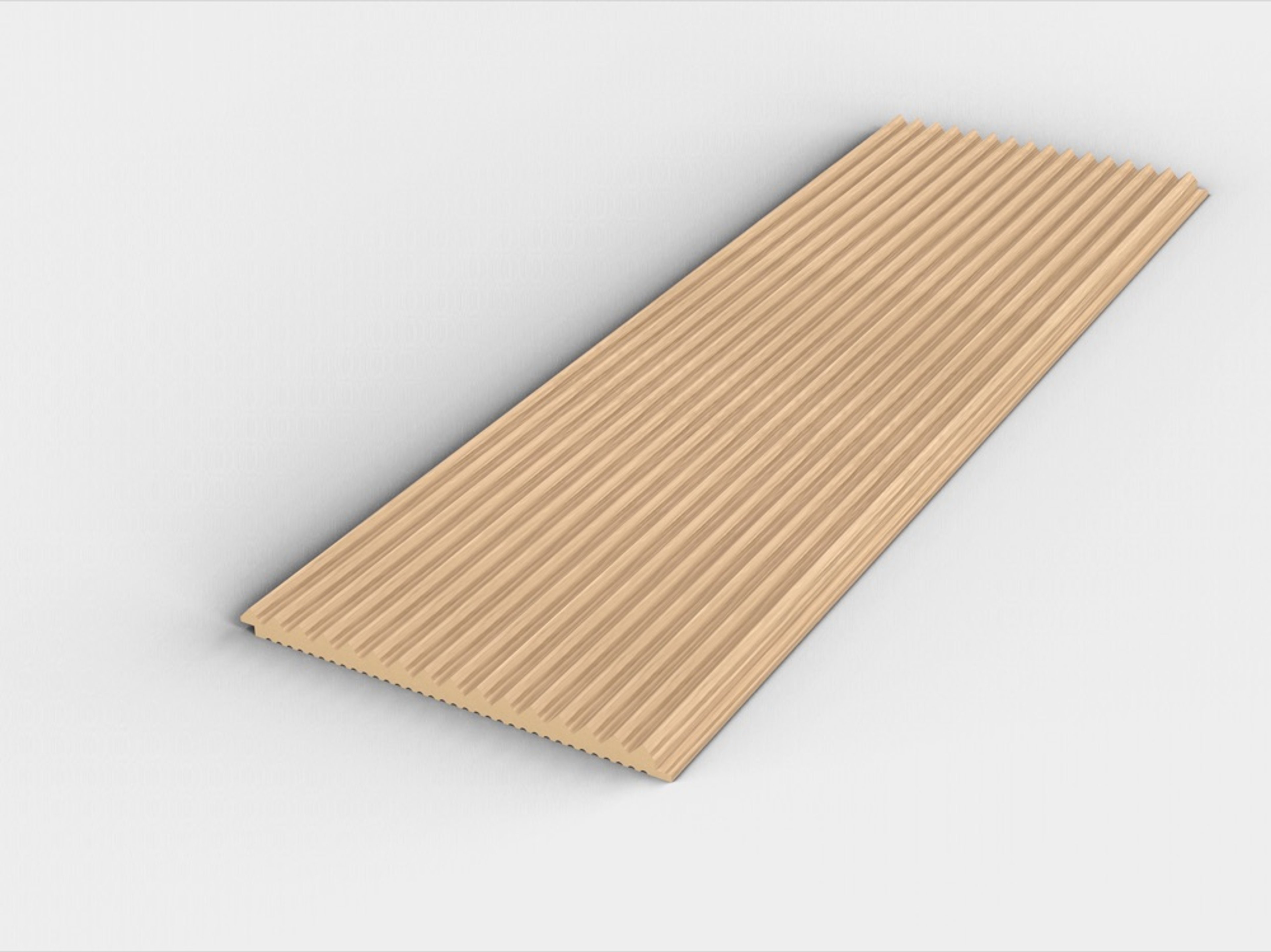 INTCO JM1665 MDF 3D Wall Panel, MDF&PET, 2400X189X12mm (view 2)