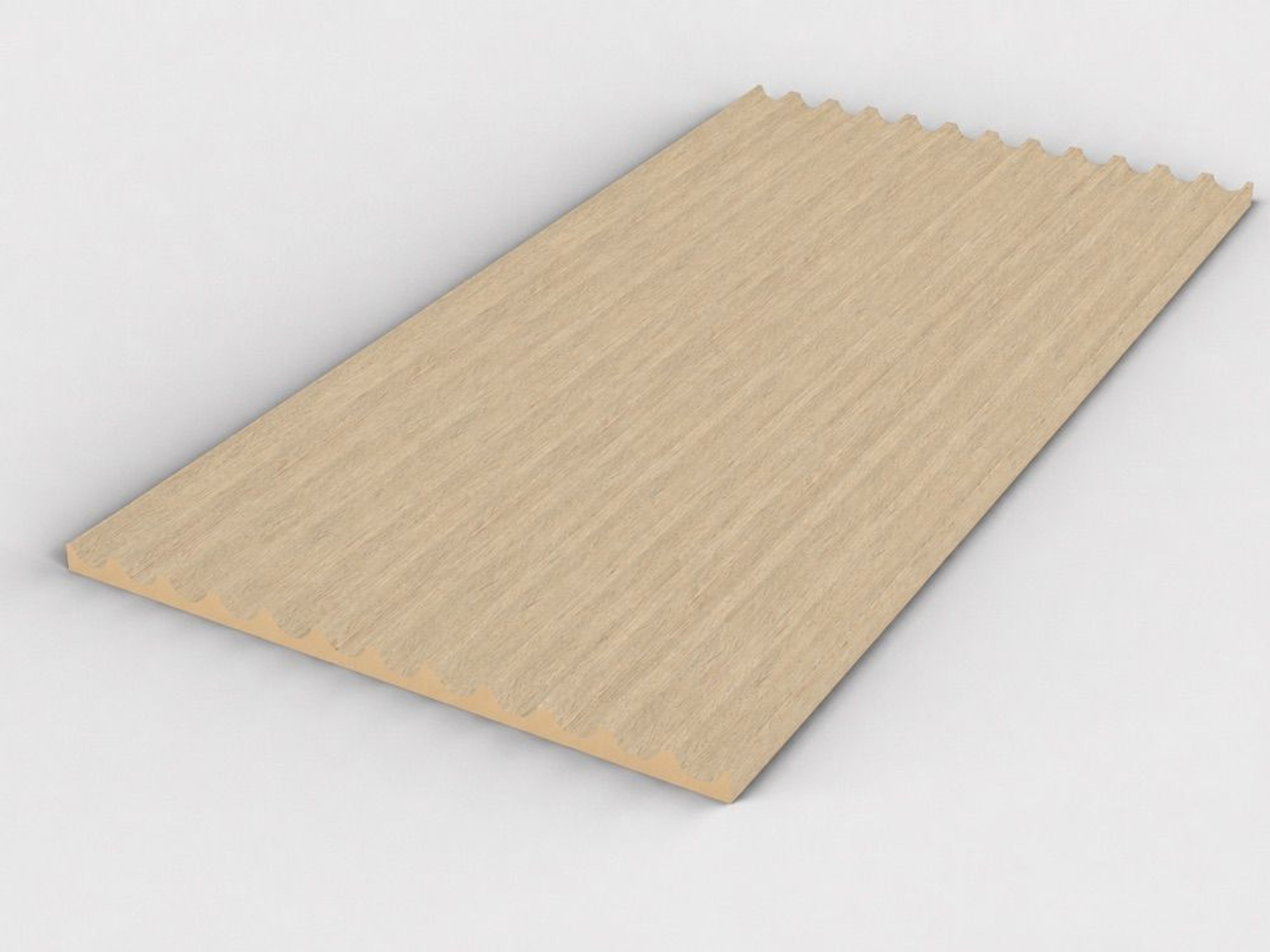 INTCO JM1804 MDF Flexible Panel, MDF&PET, 2400X600X21mm (view 2)