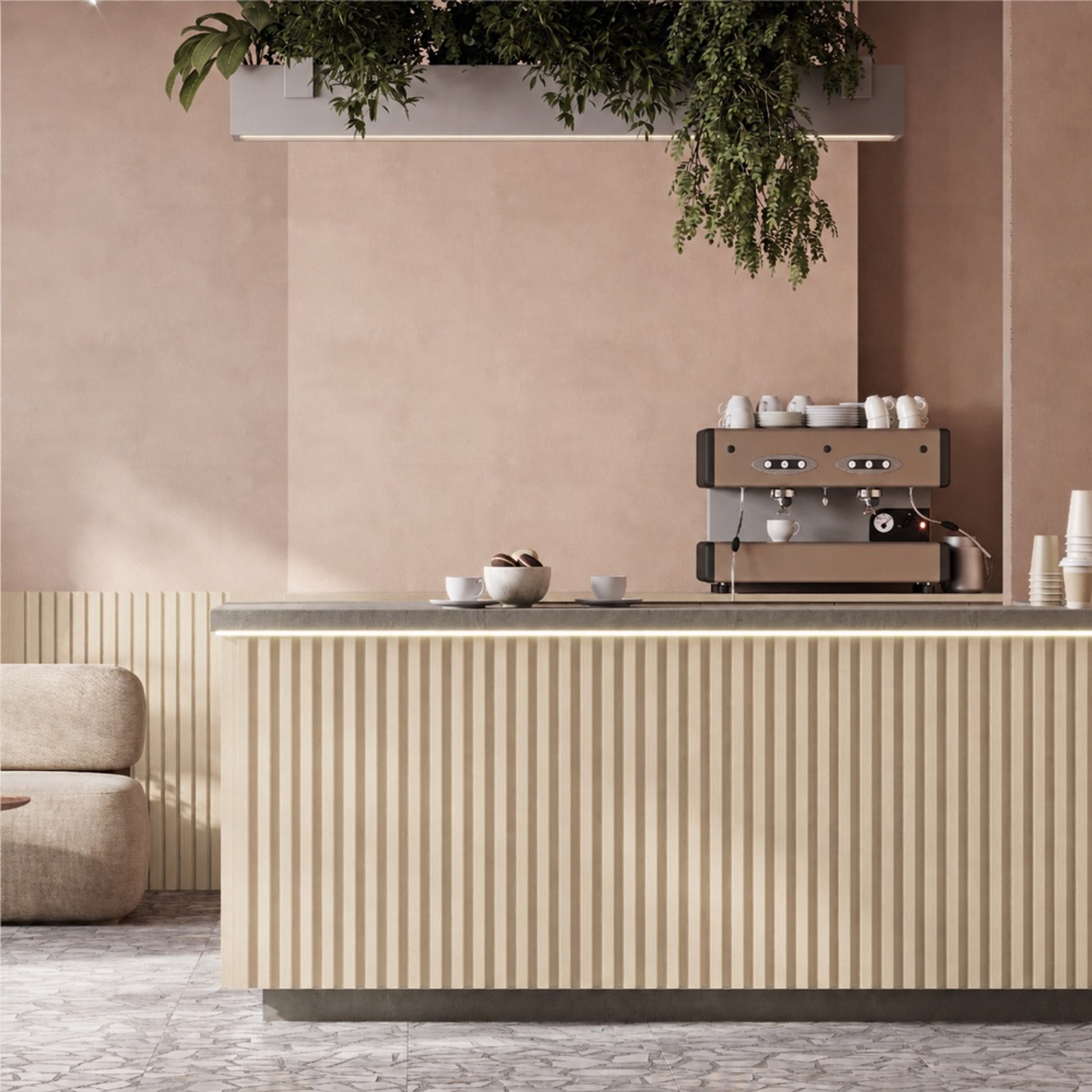 INTCO SJF004 WPC Wall Panel, WPC, 2900X173X20mm (view 3)
