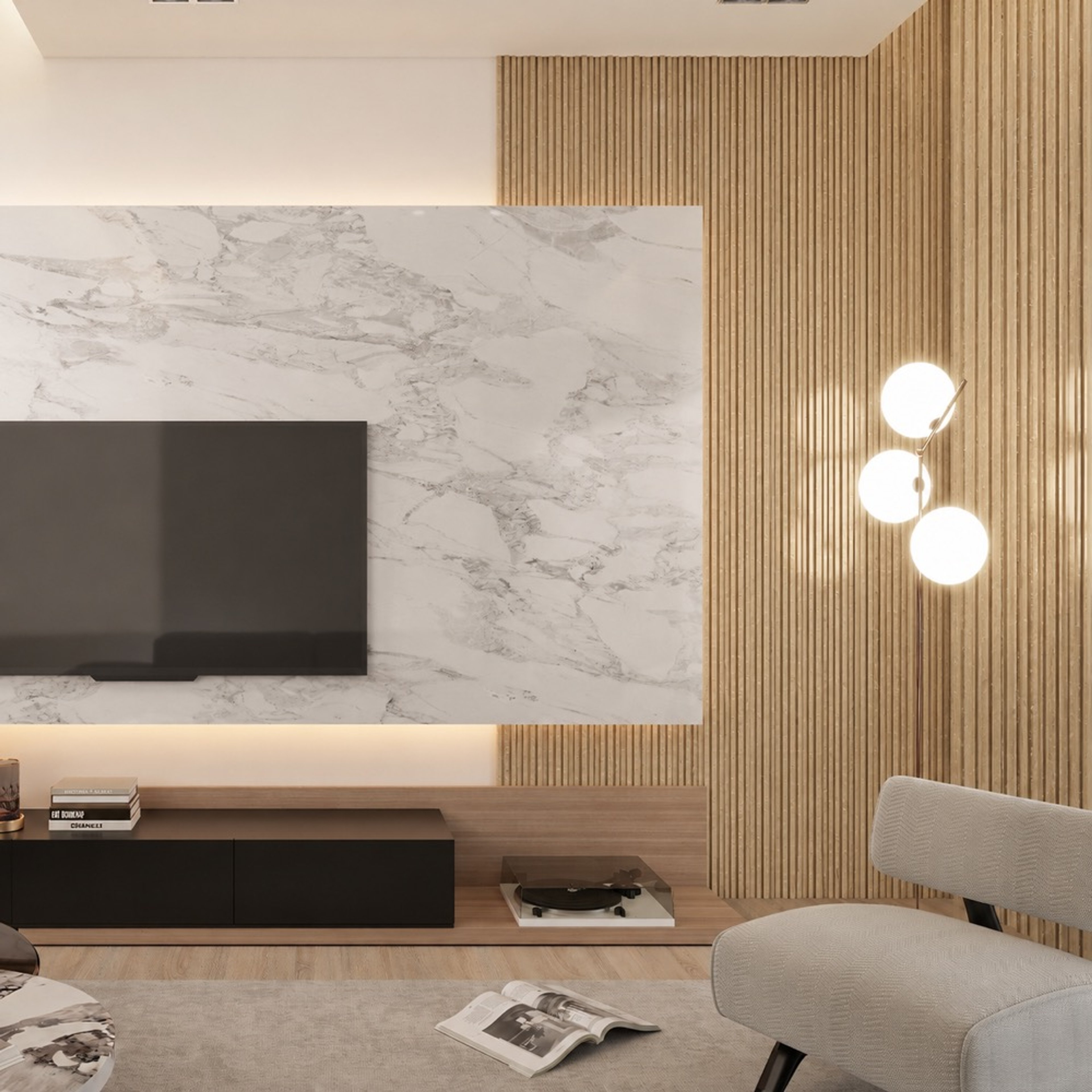 INTCO JC1955 PS Wall Panel, PS, 2900X245X19mm (view 3)