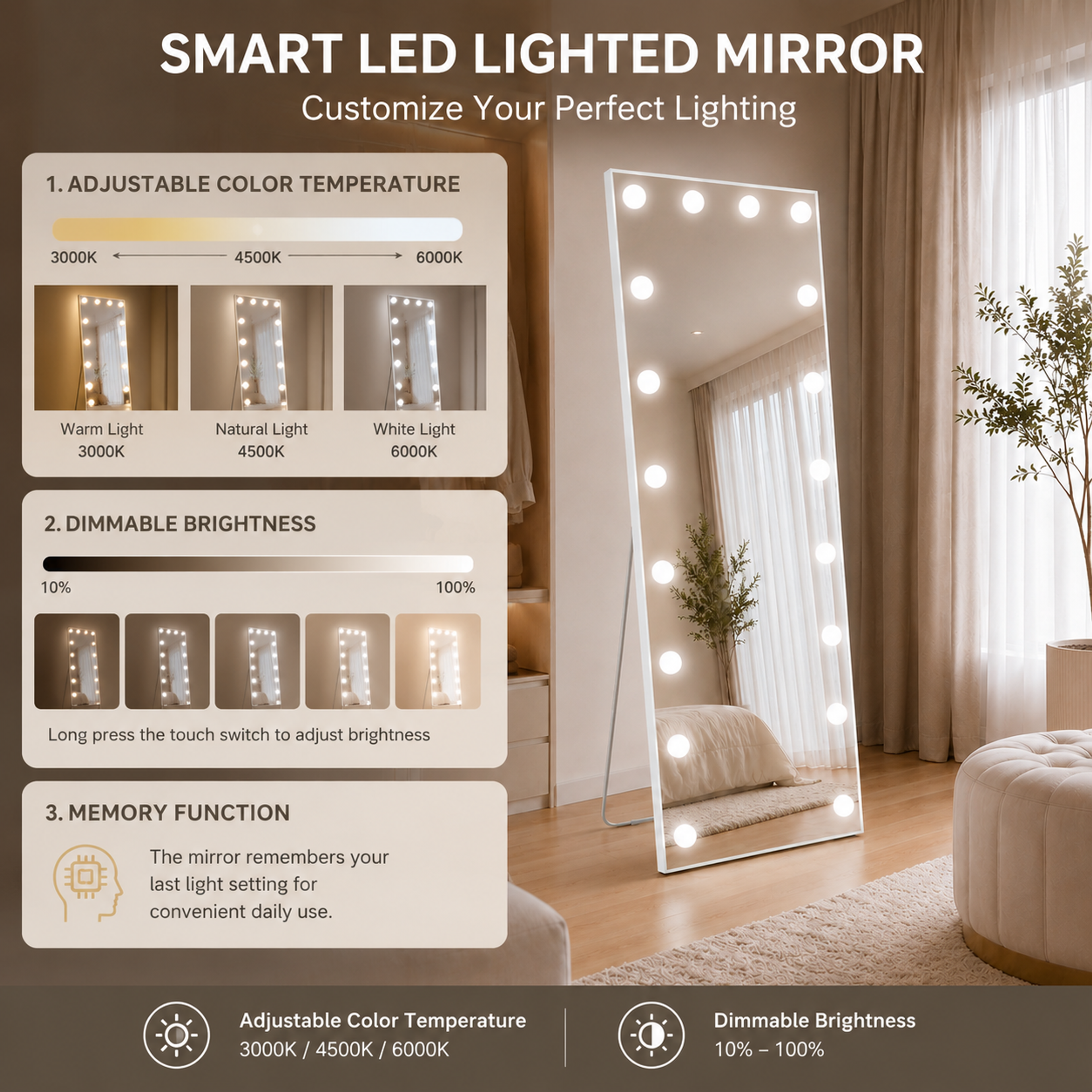 LED Mirror 4