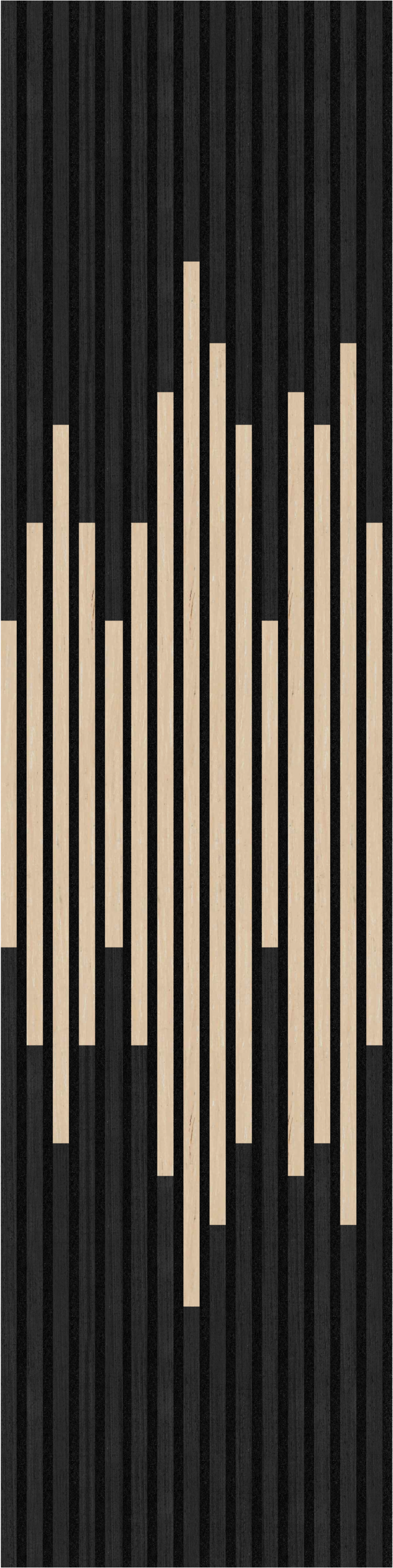 INTCO MA0045 MDF Acoustic Panel, MDF&PET, 2400X600X18mm