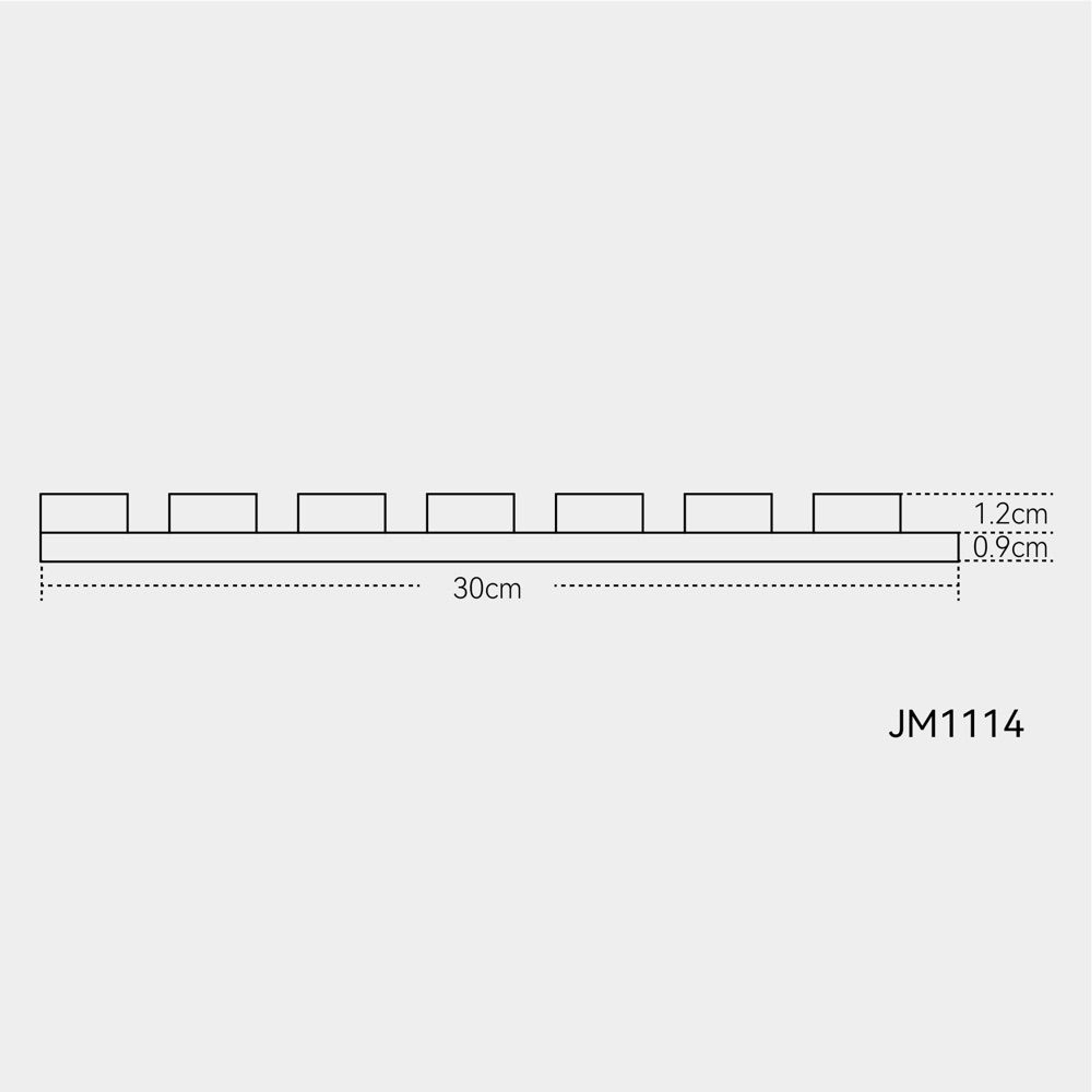 INTCO JM1114 MDF Acoustic Panel, MDF&PET, 2400X600X21mm (view 4)