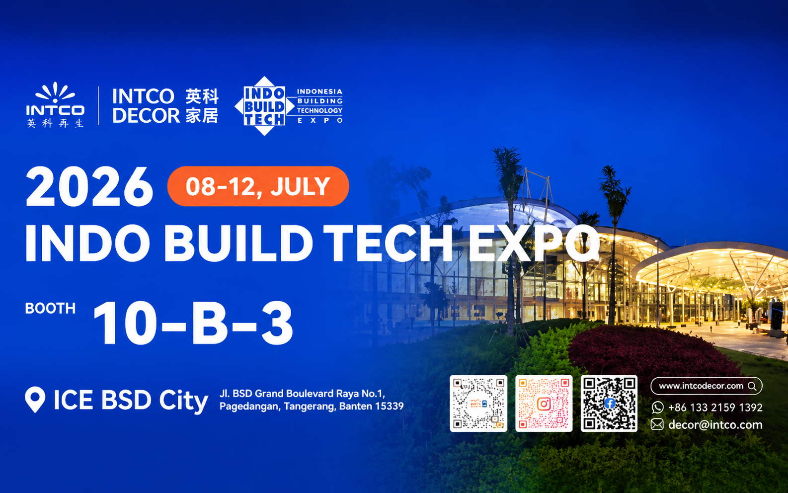 Meet INTCO Decor at IndoBuildTech Expo 2026 – Discover Innovative Wall Panel Solutions