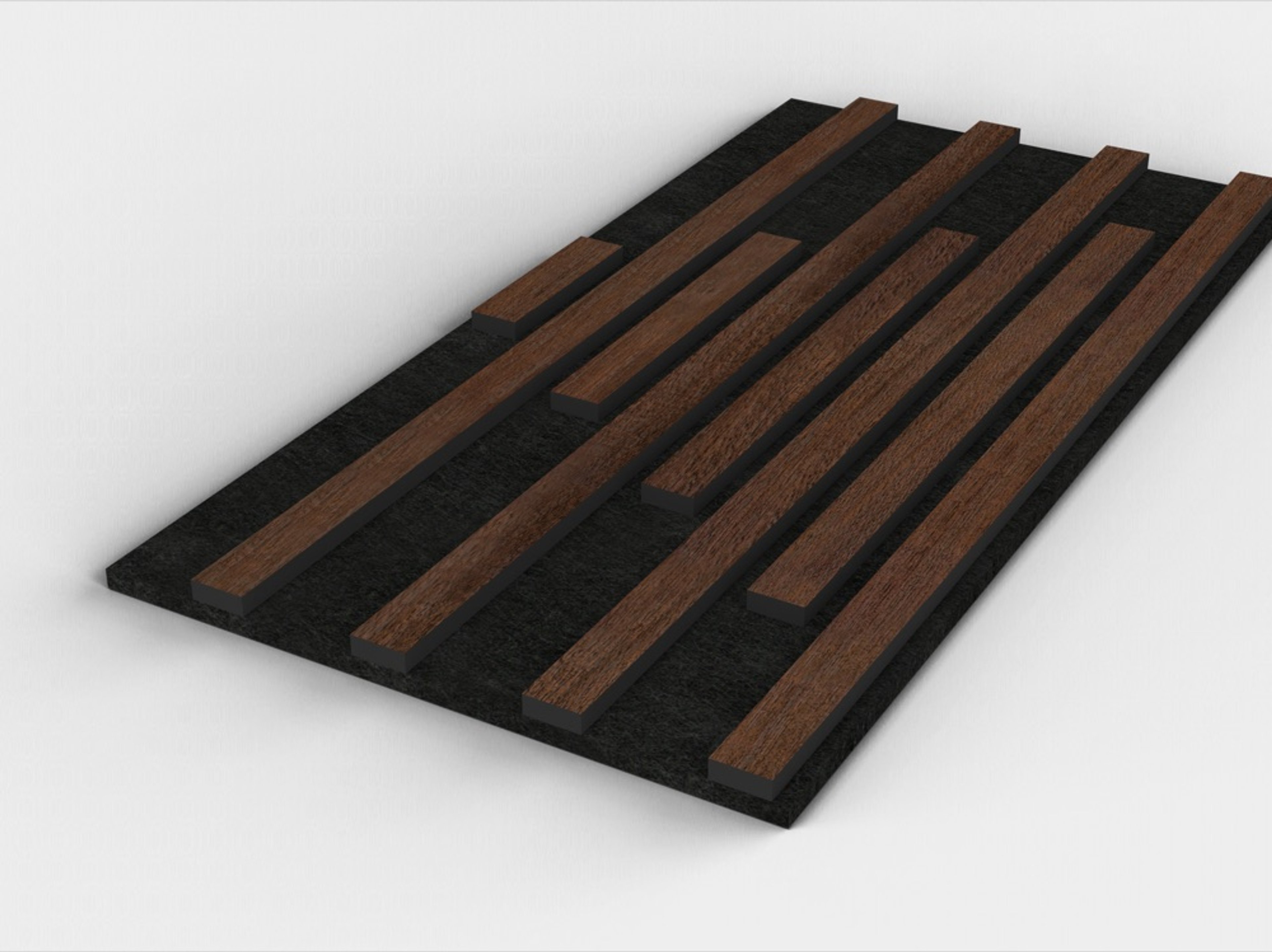 INTCO MA0049 MDF Acoustic Panel, MDF&PET, 2400X600X21mm (view 2)