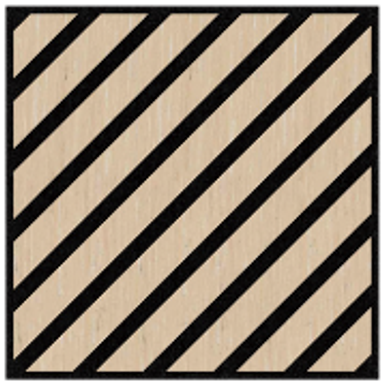 MA0001 DIY MDF acoustic panel finish